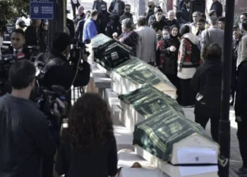 Bursa’da büyük acı: 9 tabut yan yana