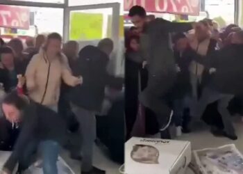 Mağazada indirim izdihamı: İki kişi hastanelik oldu