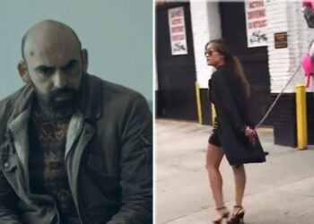 Gibi’nin ‘Kuki’si gerçek oldu: Tasma takıp gezdirdi