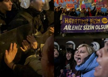 Taksim’de 25 Kasım ablukası: Polis müdahale etti, çok sayıda kişi gözaltına alındı