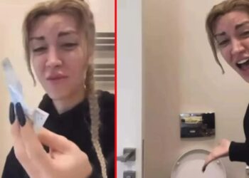 Türk lirasını klozete atan fenomen hakkında yeni gelişme