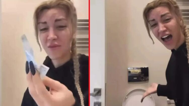 Türk lirasını klozete atan fenomen hakkında yeni gelişme