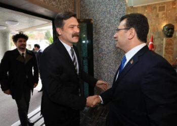 Erkan Baş’tan İmamoğlu’na destek ziyareti