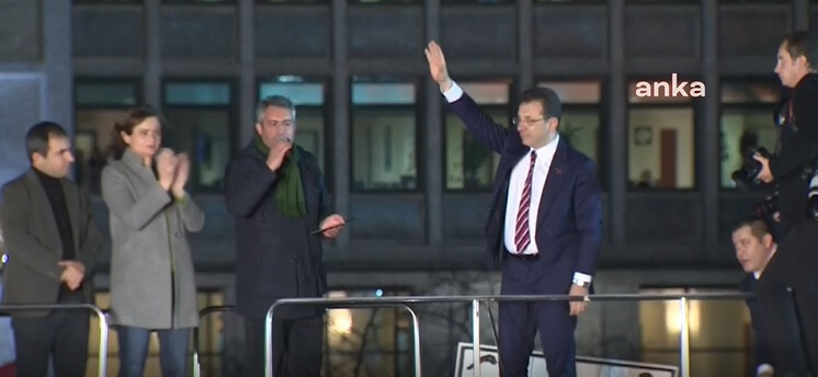 İmamoğlu Saraçhane’den seslendi: Bu kararı aldıran zat, bu sözler senin değil mi?