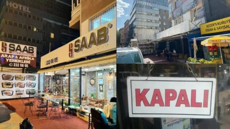 Ankara’da hedef gösterilen Saab Cafe kapandı: Artık bizden kurtuldunuz