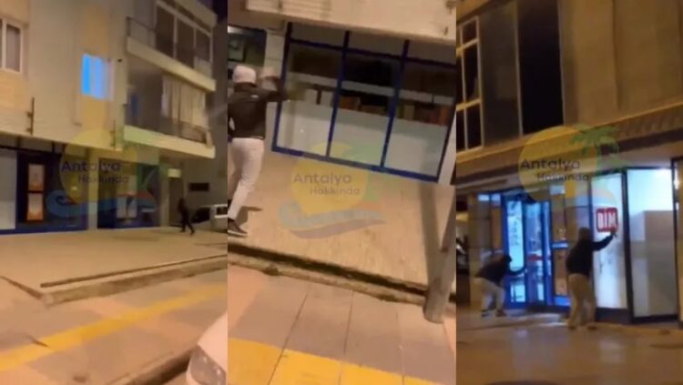 Zincir market krizinde BİM’e saldırı! Camları kırıp yazı yazdılar