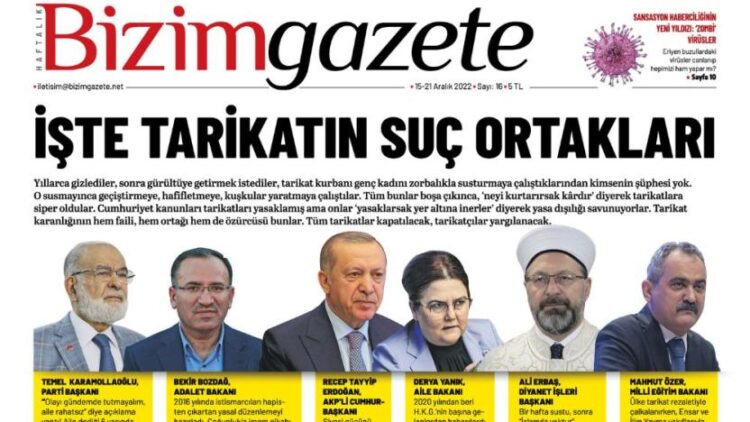 Bizim Gazete’nin yeni sayısı çıktı: İşte tarikatın suç ortakları