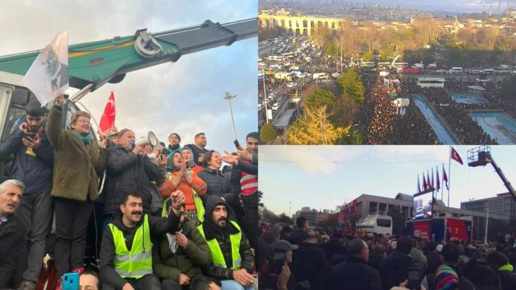 İmamoğlu çağrı yapmıştı: İstanbullular Saraçhane’ye akın ediyor