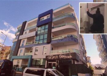 Komşu dehşeti: Duvarlarına dışkı sürdü, çöp yaktı