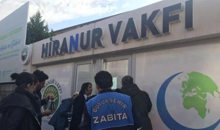 İBB’den Hiranur Vakfı’nın binasına mühür kararı