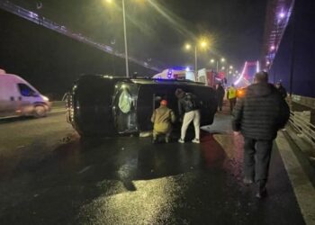 FSM Köprüsü’nde zincirleme trafik kazası