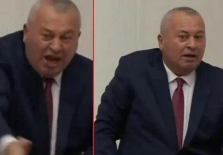 Meclis karıştı: Cemal Enginyurt çılgına döndü… ‘Yalaka sensin lan!’