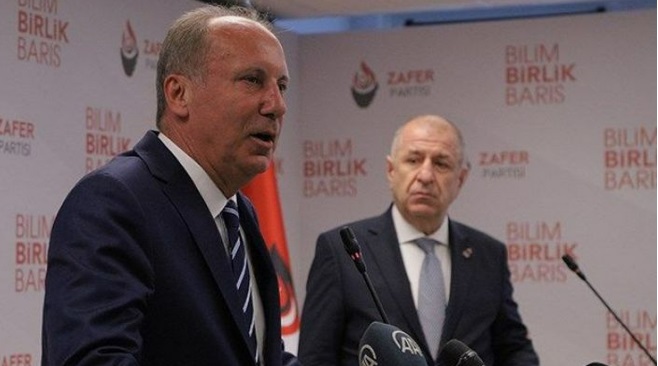 Muharrem İnce’den, Zafer Partisi’yle ‘ittifak’ açıklaması
