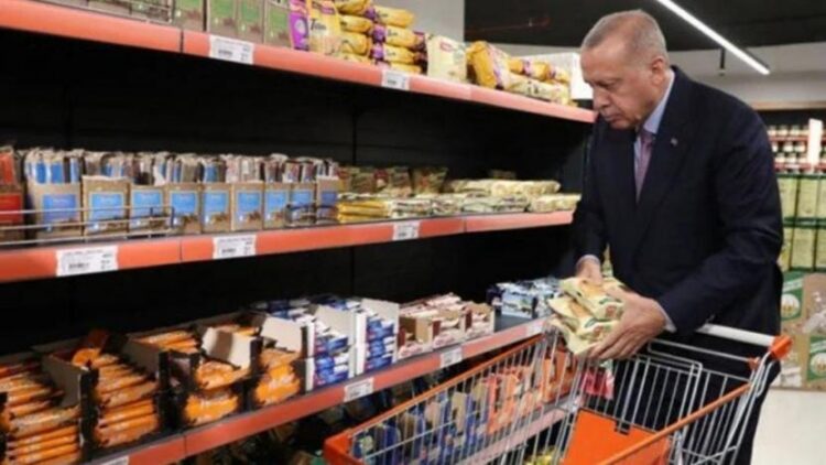 Erdoğan’ın ‘ucuz’ dediği Tarım Kredi marketlerinde fiyatlar uçtu