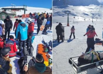 Kayak yaparken insanların arasına daldı: 4 yaralı