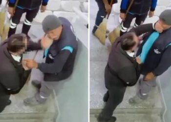 Hipodromda temizlik işçisine tokat!