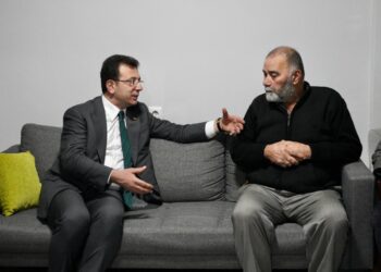 İmamoğlu’ndan Sinan Ateş’in ailesine ziyaret