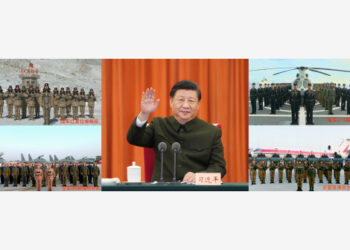 Xi, silahlı kuvvetlerin savaşa hazır olup olmadığını denetledi