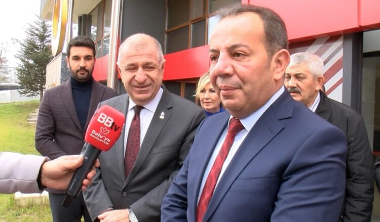 Tanju Özcan’dan Ümit Özdağ’a dikkat çeken ziyaret