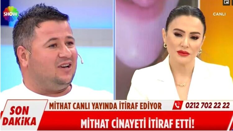 Canlı yayında cinayeti itiraf etti