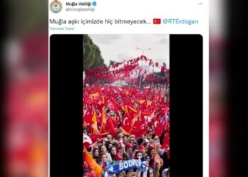 Muğla Valiliği’nden tepki çeken AK Parti tweeti