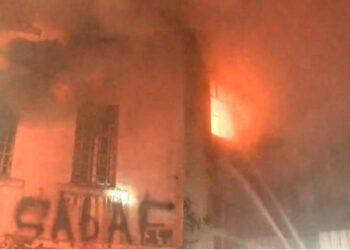 Beyoğlu’nda kilisede yangın