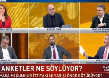 Anket şirketi sahipleri canlı yayında birbirine girdi: İkisi de yayından çıkarıldı
