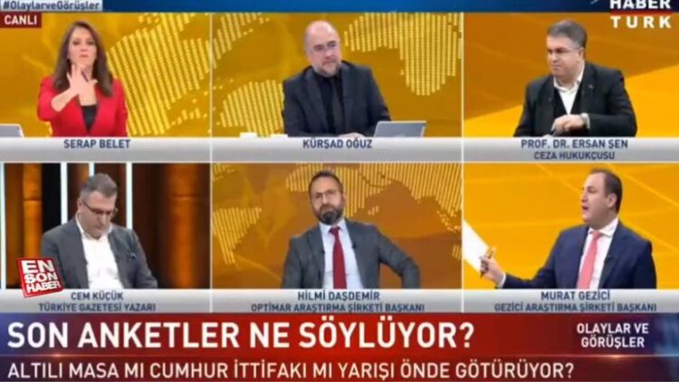 Anket şirketi sahipleri canlı yayında birbirine girdi: İkisi de yayından çıkarıldı