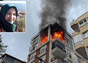 Annenannesi ile teyzesini benzin döküp yaktı