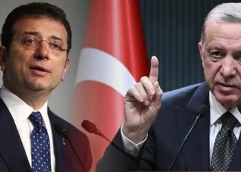 İmamoğlu’ndan Erdoğan taklidi