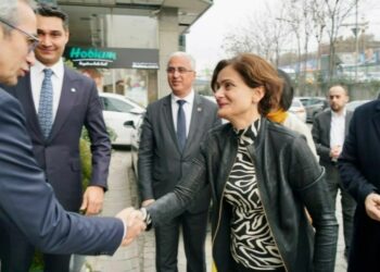 Kaftancıoğlu’ndan, İYİ Parti’nin yeni İstanbul İl Başkanı’na ziyaret