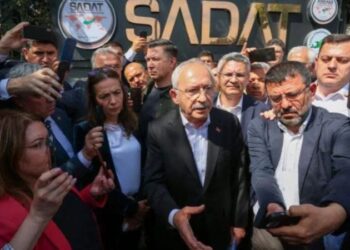Kılıçdaroğlu’nun katıldığı canlı yayında ‘SADAT’ reklamı