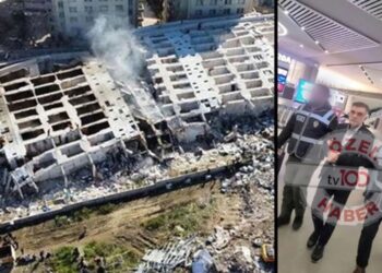 Hatay’da çöken rezidansın sahibi Karadağ’a kaçarken yakalandı