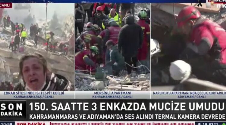 Depremzede kadın isyan etti: “Neden çalışma olmayan yeri çekmiyorsunuz”