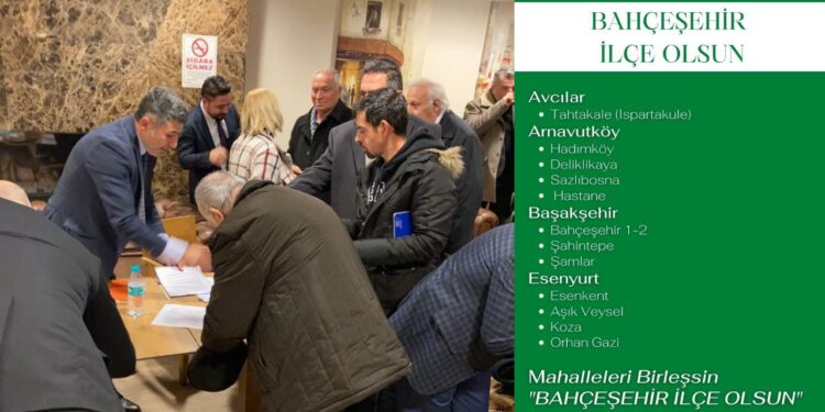 İstanbul’un bir mahallesi ilçe olmak istiyor