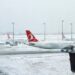 Sabiha Gökçen’de uçuşlara kar engeli