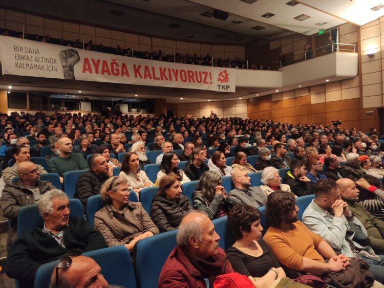 TKP: ‘Bir daha enkaz altında kalmamak için ayağa kalkıyoruz!’