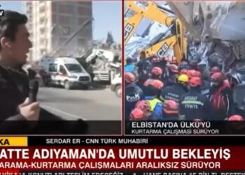 CNN Türk muhabirine canlı yayında saldırı