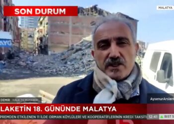 Halk TV ekibine canlı yayında çekiçli saldırı