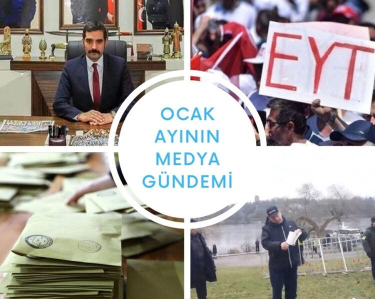 İşte Ocak ayında Türkiye’nin konuştukları