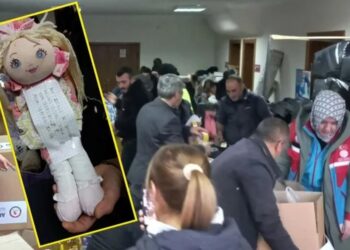 6 yaşındaki Zeynep’ten duygulandıran yardım notu