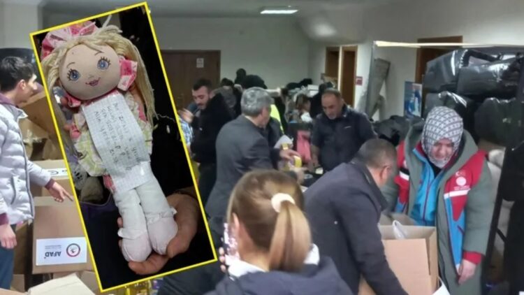 6 yaşındaki Zeynep’ten duygulandıran yardım notu