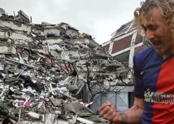 Futbolcu Barış Civelek kendi imkanlarıyla enkazdan çıktı!