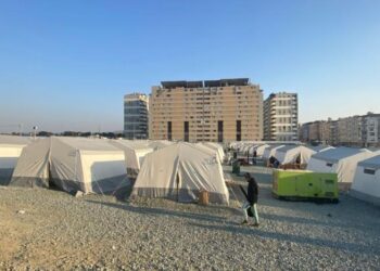 AHBAP’ın Kızılay’dan satın aldığı çadırlar görüntülendi