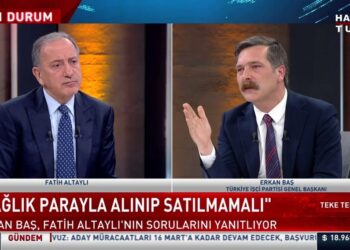 Erkan Baş’ın katıldığı yayın sonrası AKP’den Fatih Altaylı’ya tepki