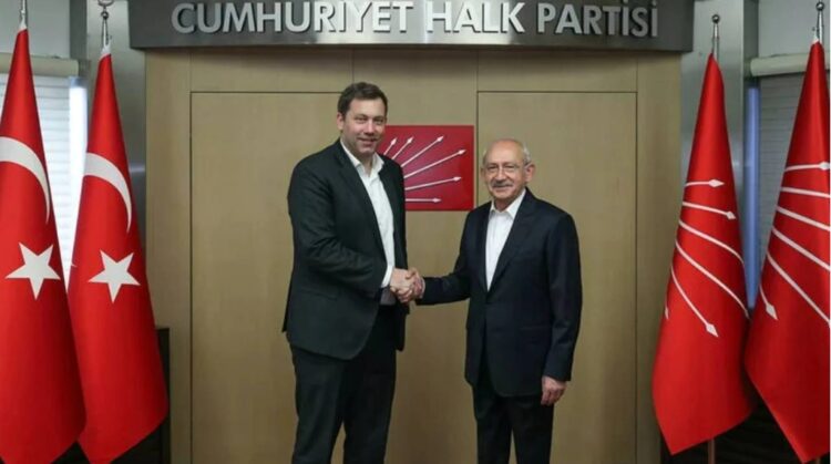 Kılıçdaroğlu, SDP Eş Genel Başkanı Klingbeil ile görüştü