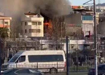 Pendik’te bir otelde yangın… Ölü ve yaralılar var