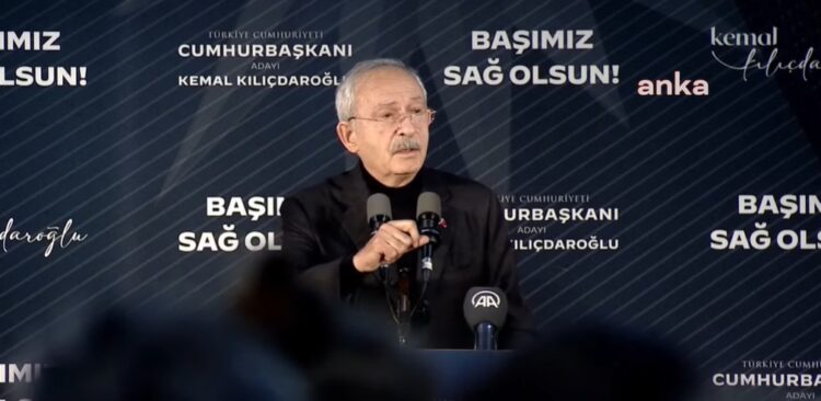 Kılıçdaroğlu: “85 milyon insanı hiçbir ayrım yapmadan kucaklamak boynumun borcudur”
