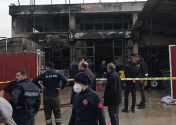 Ankara’da fabrikada yangın: 1 ölü, 1 yaralı