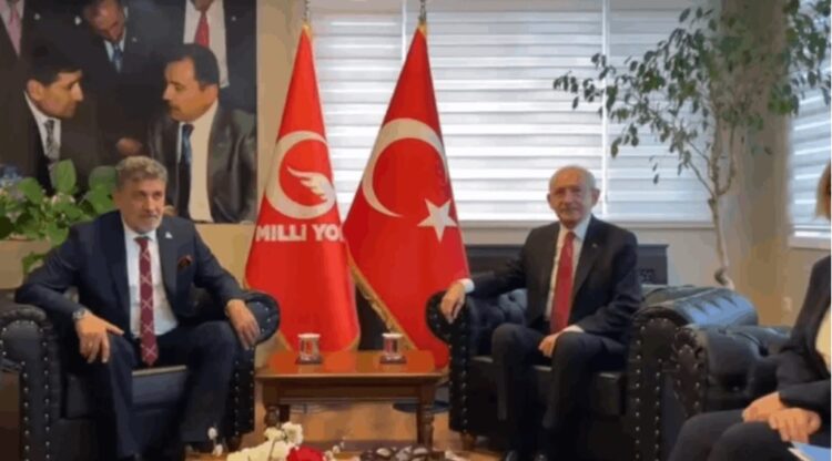 CHP lideri Kılıçdaroğlu’ndan Milli Yol’a ziyaret
